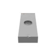 Milbank 4 Terminal Ringless Meter Socket Large Closing Plate Lever Bypass Narrow Shell, 1 Position, 320 Ampere