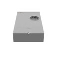 Milbank U4168-X-K7-BLG 7 Terminal Ringless Large Closing Plate Lever Bypass Single Connector 4-600kcmil with 7/8" Barrel Lock Provision
