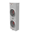 Milbank 4 Terminal Ringless Small Closing Plate 2 Position 100 Ampere Vertical Design