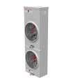 Milbank 4 Terminal Ringless Small Closing Plate 2 Position 100 Ampere Vertical Design