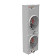 Milbank 4 Terminal Ringless Small Closing Plate 2 Position 100 Ampere Vertical Design