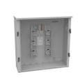 Milbank 12x36x36 G90 Galvanized Steel Hinge Cover, Type 3R, Double Door, Current Transformer Enclosure, ANSI 61 Gray