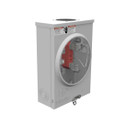 Milbank U4175-RL-BLG 4 Terminal Ringless Small Hub Open with 7/8" Barrel Lock Provision