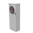 Milbank U5101 4 Terminal Ringless Meter Socket - Small Closing Plate, Surface Mount