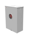 Milbank U2161-XT 13 Terminal Ringless 2 Large Closing Plates Test Switch Provision 24in-34in-12in Painted Steel Single Front Lift Off Screw Cover Hasp