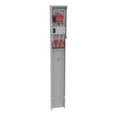 Milbank U5200-XL Unmetered Enclosure - Small Closing Plate, Single Pedestal Direct Bury Configuration