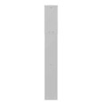 Milbank U5200-XL Unmetered Enclosure - Small Closing Plate, Single Pedestal Direct Bury Configuration