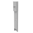 Milbank U5200-XL Unmetered Enclosure - Small Closing Plate, Single Pedestal Direct Bury Configuration