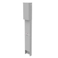 Milbank U5200-XL Unmetered Enclosure - Small Closing Plate, Single Pedestal Direct Bury Configuration