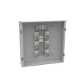 Milbank 12x48x48 G90 Galvanized Steel Lift Off Hinge Cover, Type 3R, Double Door, Current Transformer Enclosure, ANSI 61 Gray