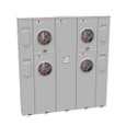 Milbank 5 Terminal Ringless Meter Socket 2 Large Closing Plates Lever Bypass 2 Position 5th Terminal 9 o'clock Position