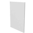 Milbank Back Panel Non UL Listed Hinge Cover White Steel