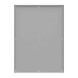 Milbank Back Panel Non UL Listed Hinge Cover White Steel