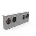 Milbank U1234-RXL-KK-K1 4 Terminal Ringless Meter Socket Large Hub Open Adapt To Small Closing Plate Horn Bypass 4 Position Single Connector 6-350kcmil