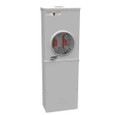 Milbank U3784-RL 4 Terminal Ringless Meter Socket Small Hub Open 6 Branch Circuit