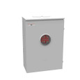 Milbank U5944-XT-181 13 Terminal Ringless 2 Large Closing Plates Test Switch Prewired 24in-34in-12in Painted Steel Single Front Lift Off Cover Hasp
