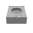 Milbank U8173 200A 1-Phase Ringless Meter Socket - Small Closing Plate, Horn Bypass with 7/8" Barrel Lock Provision