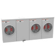 Milbank Multi-Position Sockets 125 Amps per Position Ring-Type Horizontal Gangs