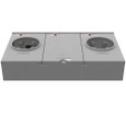Milbank Multi-Position Sockets 125 Amps per Position Ring-Type Horizontal Gangs