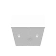 Milbank CT Enclosure Cabinet Lift-Off Hinged Cover, Outdoor Type 3R Utility Metering Cabinet