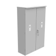 Milbank CT Enclosure Cabinet Lift-Off Hinged Cover, Outdoor Type 3R Utility Metering Cabinet