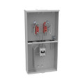Milbank 4 Terminal Ringless Meter Socket Small Closing Plate, 100 Ampere