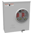 Milbank 4 Terminal Ringless Meter Socket Plain Top Switch Underground, 1 Position 200 Ampere