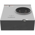 Milbank 4 Terminal Ringless Meter Socket Plain Top Switch Underground, 1 Position 200 Ampere