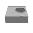 Milbank 4 Terminal Ringless Meter Socket Plain Top Switch Underground, 1 Position 200 Ampere
