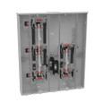 Milbank U2855-X 4-5 Terminal Ringless Meter Socket Large Closing Plate 5 Position 5-125 Ampere Main Breaker Provision