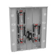 Milbank U2855-X 4-5 Terminal Ringless Meter Socket Large Closing Plate 5 Position 5-125 Ampere Main Breaker Provision