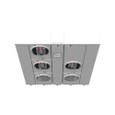 Milbank U2855-X 4-5 Terminal Ringless Meter Socket Large Closing Plate 5 Position 5-125 Ampere Main Breaker Provision