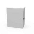 Milbank TC3R Hinge Cover Telephone Cabinet Enclosure Type 3R UL Listed Steel ANSI 61 Gray Back Panel
