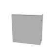 Milbank TC3R Hinge Cover Telephone Cabinet Enclosure Type 3R UL Listed Steel ANSI 61 Gray Back Panel
