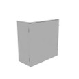 Milbank TC3R Hinge Cover Telephone Cabinet Enclosure Type 3R UL Listed Steel ANSI 61 Gray Back Panel