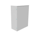 Milbank TC3R Hinge Cover Telephone Cabinet Enclosure Type 3R UL Listed Steel ANSI 61 Gray Back Panel