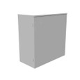 Milbank TC3R Hinge Cover Telephone Cabinet Enclosure Type 3R UL Listed Steel ANSI 61 Gray Back Panel