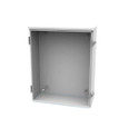 Milbank TC3R Hinge Cover Telephone Cabinet Enclosure Type 3R UL Listed Steel ANSI 61 Gray Back Panel