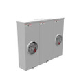 Milbank 7 Terminal Ringless 2 Large Closing Plates Lever Bypass 2 Position, 200 Ampere