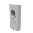 Milbankl 4 Terminal Ringless Meter Socket Small Closing Plate with Main Breaker, 150 Ampere