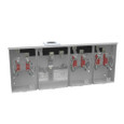 Milbank Multi-Position Sockets 200 Amps, 4 Terminal, Horn Bypass, Ringless