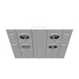Milbank 5 Terminal Ringless Large Closing Plate Lever Bypass Multi-Position LILCO Approved