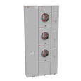 Milbank 5 Terminal Ringless Large Closing Plate Lever Bypass Multi-Position LILCO Approved