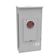 Milbank U4523-X-Z11-LI 13 Terminal Ringless Large Closing Plate Test Switch Prewired 21in-41in-10in Painted Steel Single Front Lift Off Cover Hasp Configuration Z11 LISCO Approved
