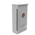 Milbank U4523-X-Z11-LI 13 Terminal Ringless Large Closing Plate Test Switch Prewired 21in-41in-10in Painted Steel Single Front Lift Off Cover Hasp Configuration Z11 LISCO Approved
