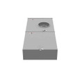 Milbank U3995-XL 4-5 Terminal Ringless Meter Socket Small Closing Plate Lever Bypass 1-200 Ampere Main Breaker 4 Branch Circuit