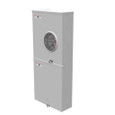 Milbank U3995-XL 4-5 Terminal Ringless Meter Socket Small Closing Plate Lever Bypass 1-200 Ampere Main Breaker 4 Branch Circuit
