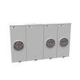 Milbank U2733-XT 7 Terminal Ringless Meter Socket 2 Large Closing Plates Lever Bypass 3 Position