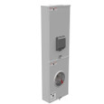 Milbank U5764-X-200-CB 4 Terminal Ringless Large Closing Plate Lever Bypass 1-200 Ampere Main Breaker 480 Volt Cold Sequence