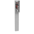 Milbank Ringless Meter Pedestal, Horn Bypass, 100–200 Amp Options, Direct Bury Outdoor Power